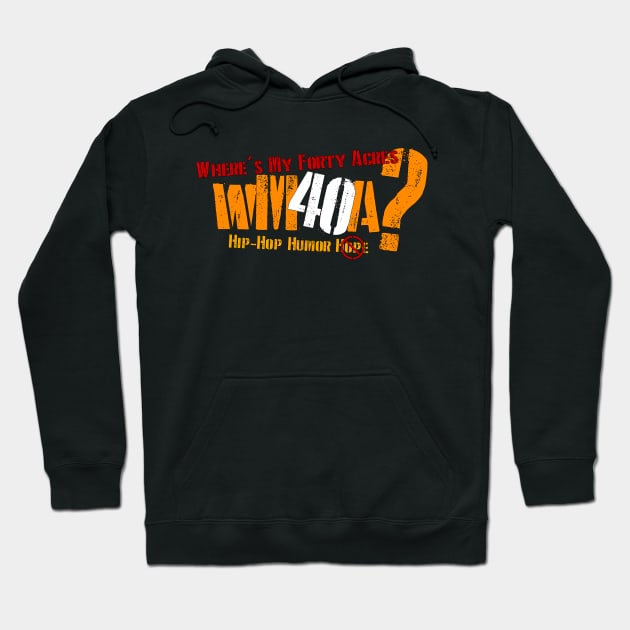 Where's My 40 Acres Banner Tee Hoodie by phenomblak